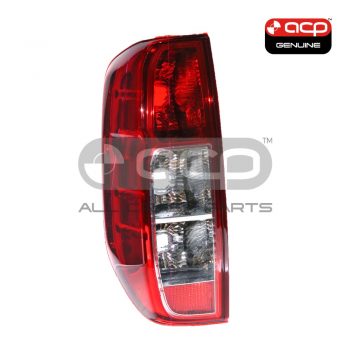 Red/Clear Tail Lamp Passenger Side Genuine Suits Nissan Navara D40 2005 to 2015
