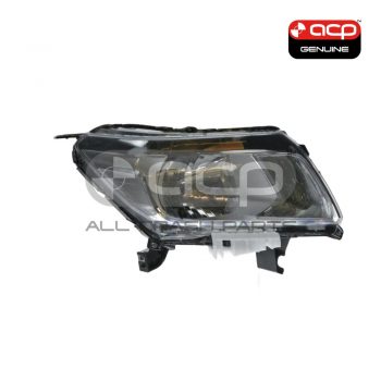Halogen Head Lamp Drivers Side Genuine suits Nissan Navara