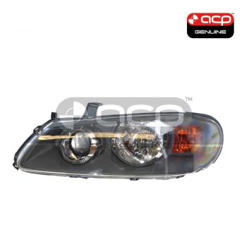 Grey Head Lamp Passenger Side Genuine Suits Nissan Pulsar N16 9/2002 to 1/2006