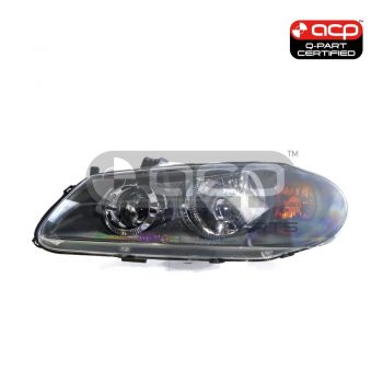 Grey Head Lamp Passenger Side Certified Suits Nissan Pulsar N16 9/2002 to 1/2006