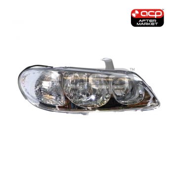 Head Lamp Drivers Side Aftermarket Suits Nissan Pulsar N16 Sedan 7/2003 to 1/2006