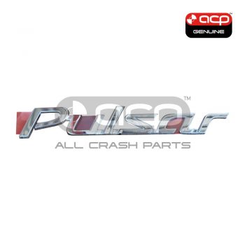 Boot lid Emblem "Pulsar" Genuine Suits Nissan Pulsar N16 2000 to 2003