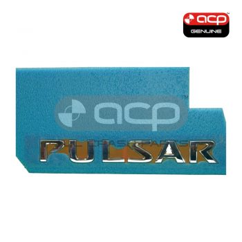 Boot lid Emblem "Pulsar" Genuine Suits Nissan Pulsar N16 2003 to 2006
