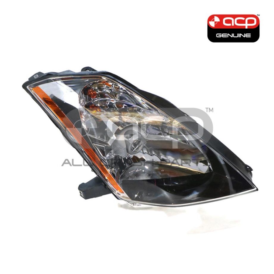 Halogen Head Lamp Drivers Side Genuine Suits Nissan 350Z Z33 2003 to 2005