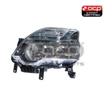 Halogen Electric Adjust Head Lamp Passenger Side Certified Suits Nissan X-Trail T31 2007 to 2014