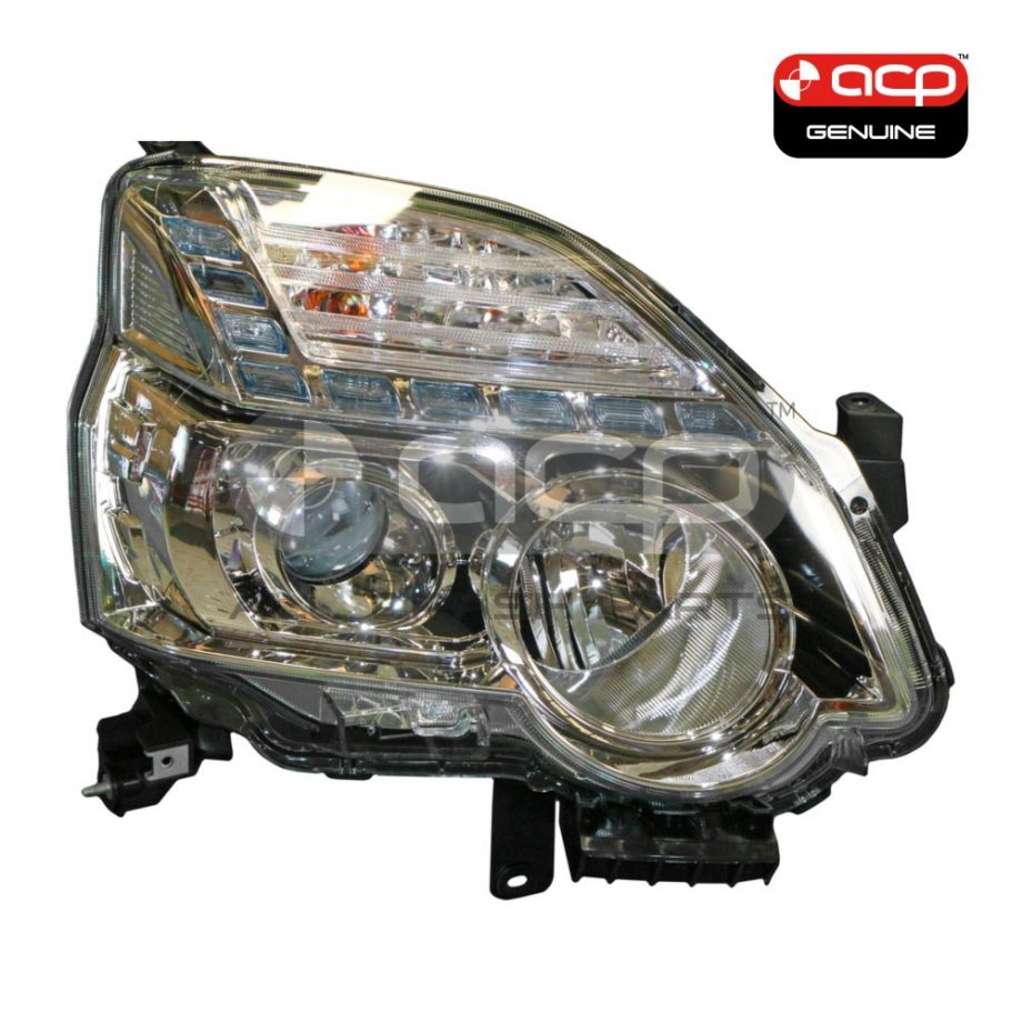 Halogen Electric Adjust Head Lamp Drivers Side Genuine Suits Nissan X-Trail T31 2007 to 2014