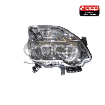 Halogen Electric Adjust Head Lamp Drivers Side Certified Suits Nissan X-Trail T31 2007 to 2014