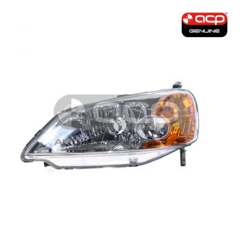 Head Lamp Passenger Side Genuine Suits Honda Civic ES 2000 to 2002