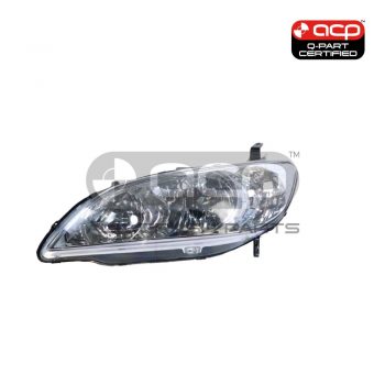 Head Lamp Passenger Side Certified Suits Honda Civic ES 2004 to 2006