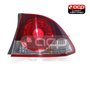 Tail Lamp Drivers Side Certified Suits Honda Civic 8th Generation FD 2006 to 2008