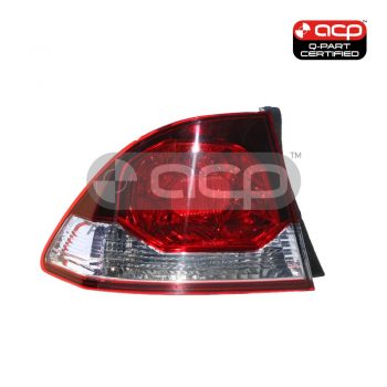 Tail Lamp Passenger Side Certified Suits Honda Civic 8th Generation FD 2009 to 2012