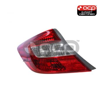Tail Lamp Passenger Side Certified Suits Honda Civic FB 2012 to 2014