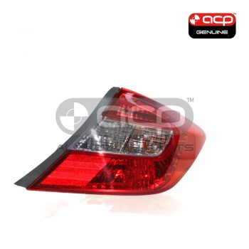 Tail Lamp Drivers Side Genuine Suits Honda Civic FB 2012 to 2014