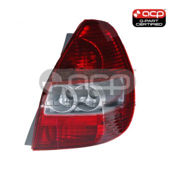 Tail Lamp Drivers Side Certified Suits Honda Jazz GLi GD 2002 to 2006