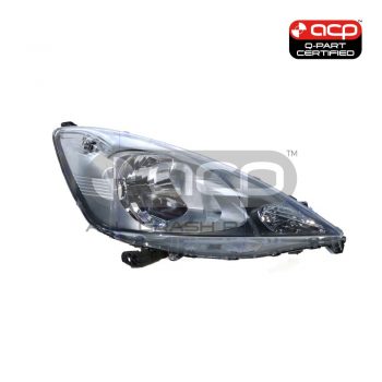 Halogen Manual Adjust Head Lamp Drivers Side Certified Suits Honda Jazz GE 2008 to 2011