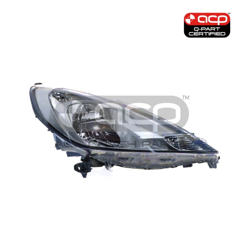 Halogen Manual Adjust Head Lamp Drivers Side Certified Suits Honda Jazz GE 2008 to 2014