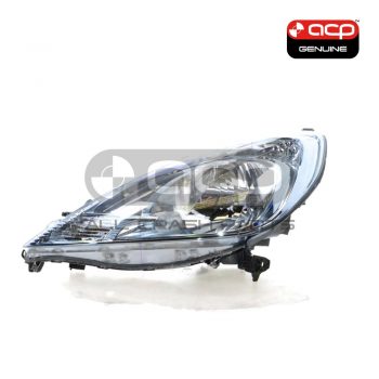 Halogen Manual Adjust Head Lamp Passenger Side Genuine Suits Honda Jazz GE 2013 to 2014