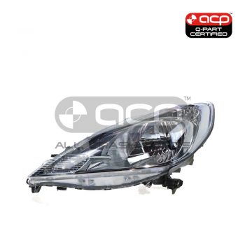 Halogen Manual Adjust Head Lamp Passenger Side Certified Suits Honda Jazz GE 2013 to 2014
