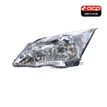Halogen Manual Adjust Head Lamp Passenger Side Genuine Suits Honda CR-V RE 2007 to 2012