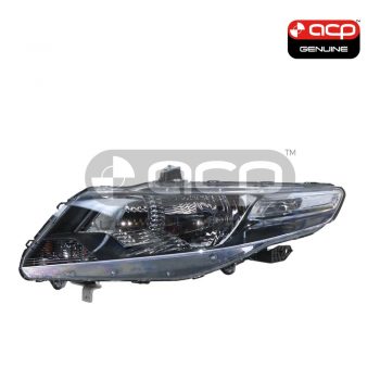 Halogen Manual Adjust Head Lamp Passenger Side Genuine Suits Honda City GM 2009 to 2013