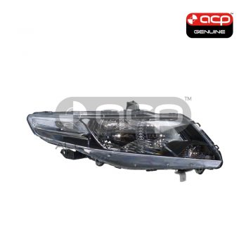 Halogen Manual Adjust Head Lamp Drivers Side Genuine Suits Honda City GM 2009 to 2013