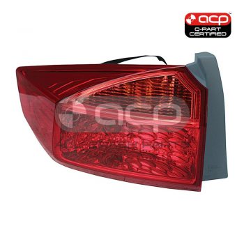 Tail Lamp Passenger Side Certified Suits Honda City GM 2014 to 2017