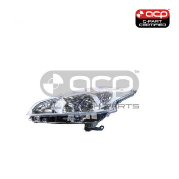 Projector Electric Adjust Head Lamp Passenger Side Certified Suits Peugeot 208 A9 2012 to 2015