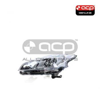 Projector Electric Adjust Head Lamp Passenger Side OES Suits Peugeot 208 A9 2012 to 2021