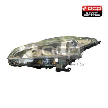 Head Lamp Passenger Side Certified Suits Peugeot 208 A9 2015 to 2021