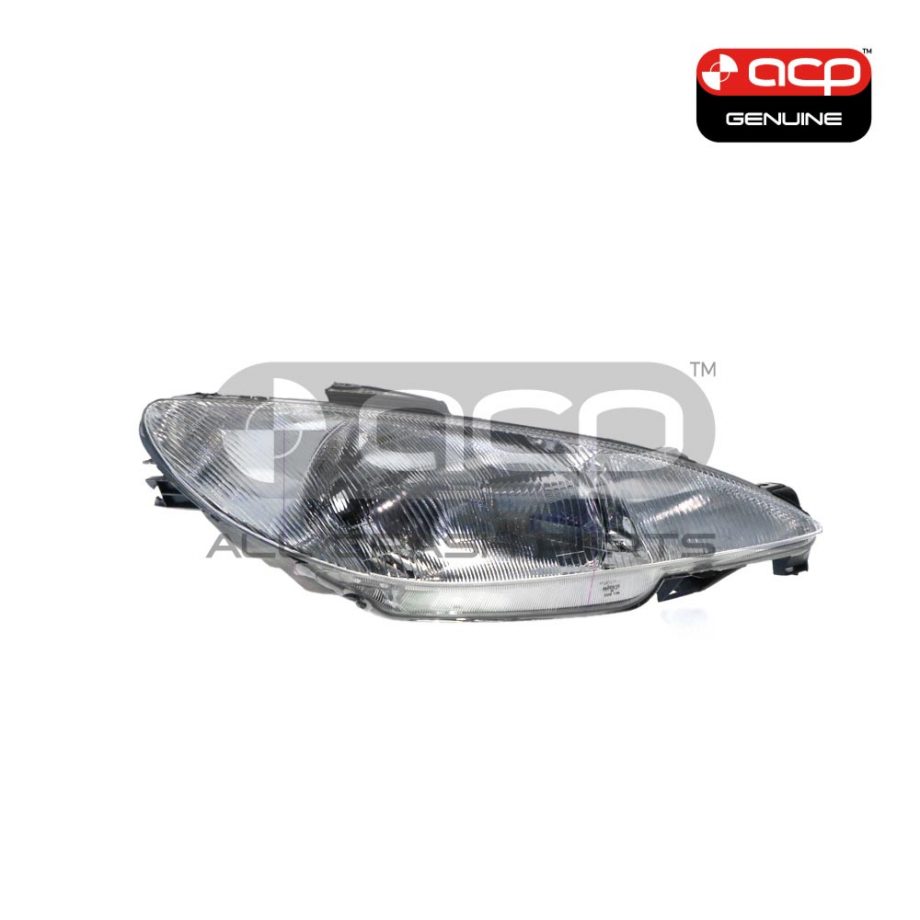 Halogen Electric Adjust Head Lamp Drivers Side OES Suits Peugeot 206 XR 1999 to 2006
