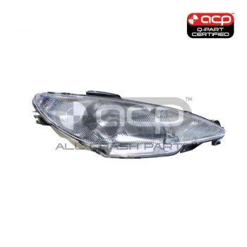 Halogen Electric Adjust Head Lamp Drivers Side Certified Suits Peugeot 206 XR 1999 to 2006