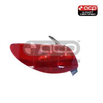 Tail Lamp Passenger Side Certified Suits Peugeot 206 XR 1999 to 2003