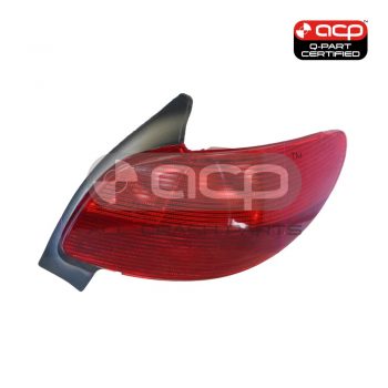 Tail Lamp Drivers Side Certified Suits Peugeot 206 XR 1999 to 2003