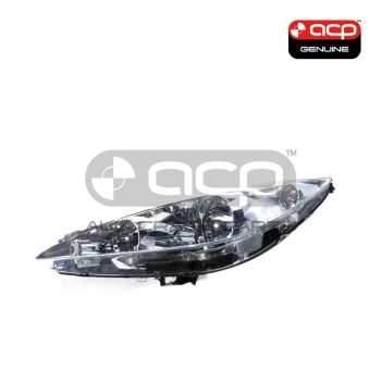Halogen Head Lamp Passenger Side OES Suits Peugeot 308 T7 Wagon/Hatch 2008 to 2011