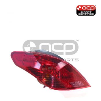 Tail Lamp Passenger Side Certified Suits Peugeot 308 T7 Hatch 2008 to 2011