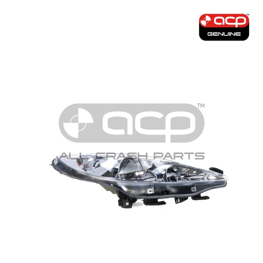 Head Lamp Drivers Side OES  Suits Peugeot 207 XR A7 2007 to 2009
