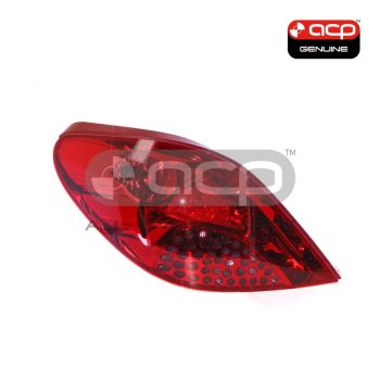 Tail Lamp Passenger Side Genuine Suits Peugeot 207 A7 2007 to 2009