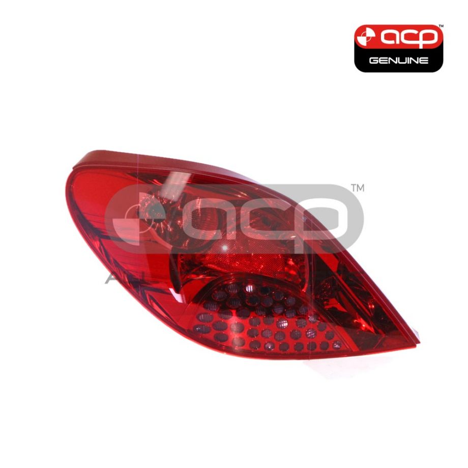Tail Lamp Passenger Side Genuine Suits Peugeot 207 A7 2007 to 2009