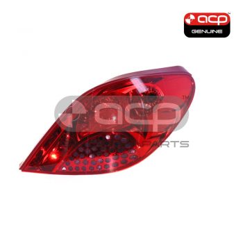 Tail Lamp Drivers Side Genuine Suits Peugeot 207 A7 2007 to 2009