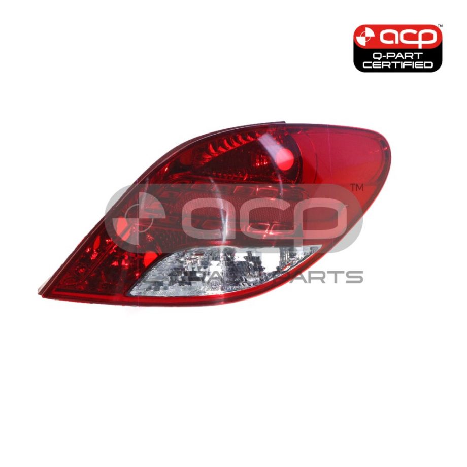 Tail Lamp Drivers Side Certified Suits Peugeot 207 A7 2009 to 2012