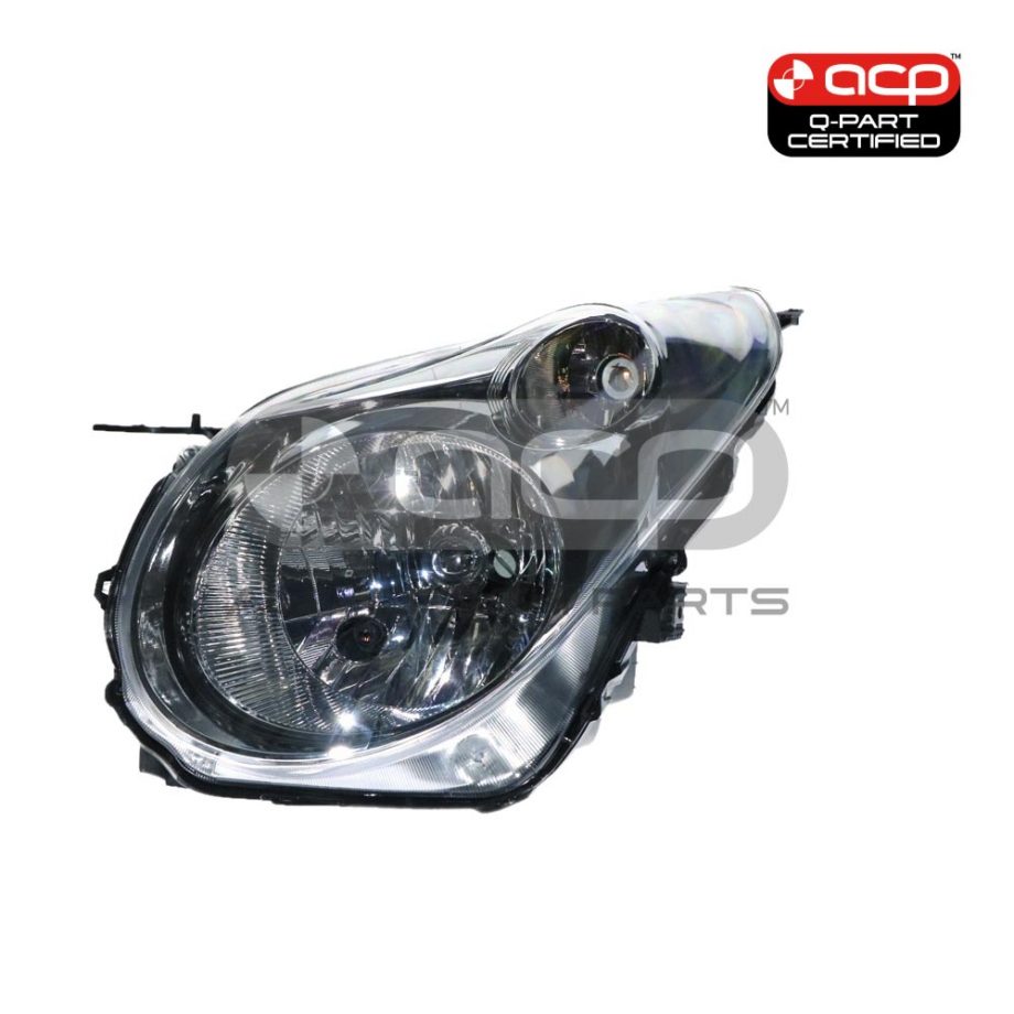Halogen Head Lamp Passenger Side Certified Suits Suzuki Alto GF 2009 to 2013