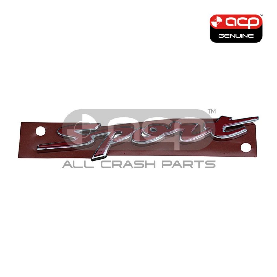 Tail Gate Emblem Genuine Suits Suzuki Swift RS416 2005 to 2010