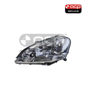 Halogen Manual Adjust Head Lamp Passenger Side Genuine Suits Toyota Avensis Verso ACM20R 2001 to 2003