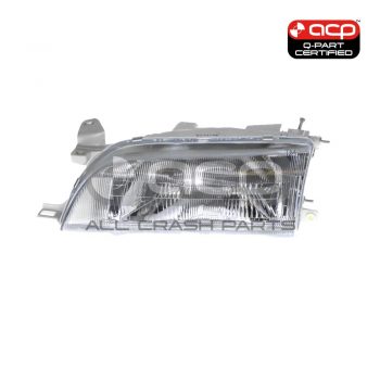 Plastic Lens Head Lamp Passenger Side Certified suits Toyota Corolla AE102