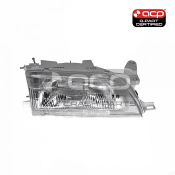 Plastic Lens Head Lamp Drivers Side Certified suits Toyota Corolla AE102