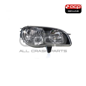 Head Lamp Drivers Side Genuine Suits Toyota Corolla AE112R 1999 to 2001