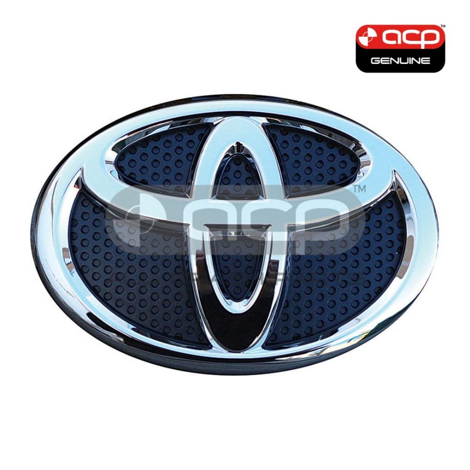 Grille Emblem "Toyota Logo" Genuine Suits Toyota Corolla ZZE122R Sedan/Wagon 4/2004 to 3/2007