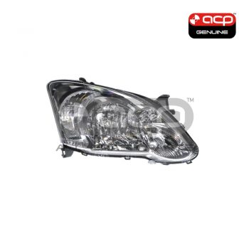 Halogen Head Lamp Drivers Side Genuine Suits Toyota Corolla ZZE122R 2004 to 2007