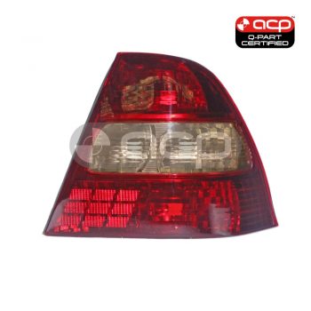 Tail Lamp Drivers Side Certified Suits Toyota Corolla ZZE122R 2001 to 2006