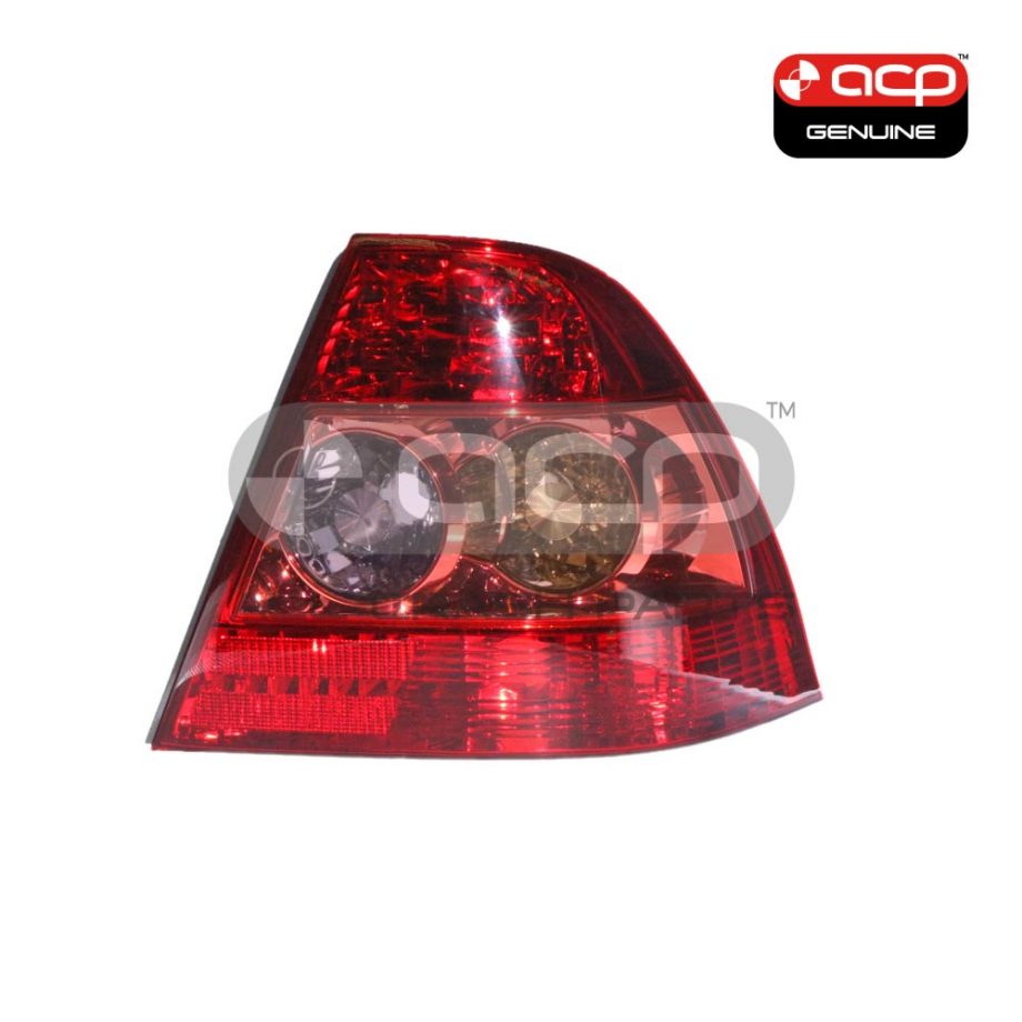 Tail Lamp Drivers Side Genuine Suits Toyota Corolla ZZE122R Sedan 4/2004 to 3/2007